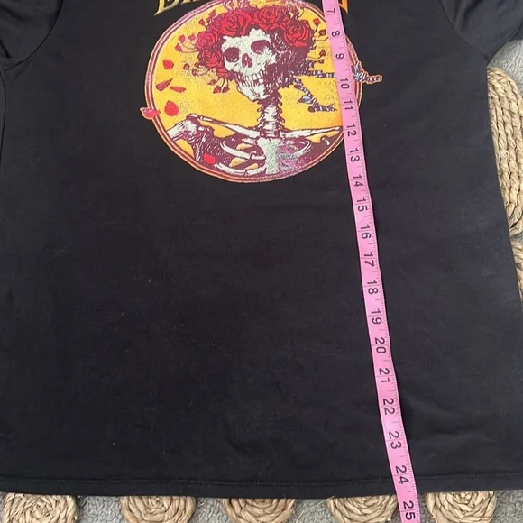 Grateful Dead Oversized Graphic T-Shirt- Art Class- Girls Size Large - Picture 5 of 8